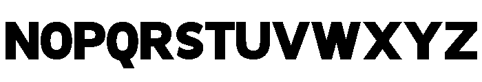 Advance Glowing Sans Regular Font UPPERCASE