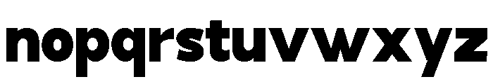 Advance Glowing Sans Regular Font LOWERCASE