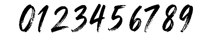Advance Glowing Font OTHER CHARS