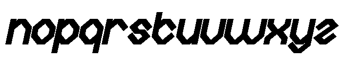Advanced Civilization Bold Italic Font LOWERCASE