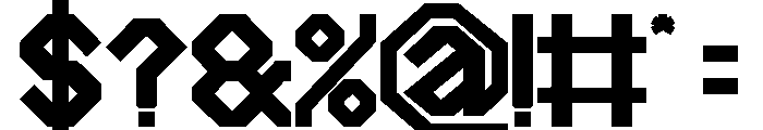 Advanced Civilization Bold Font OTHER CHARS