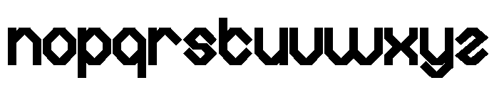 Advanced Civilization Bold Font LOWERCASE