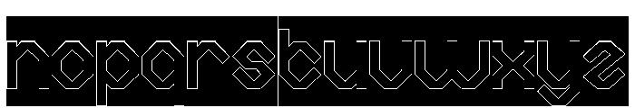 Advanced Civilization-Hollow-In Font LOWERCASE