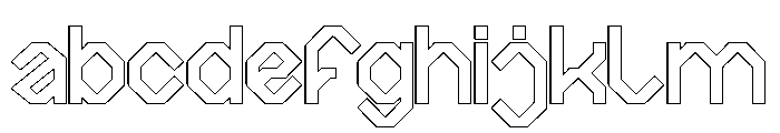 Advanced Civilization-Hollow FONT