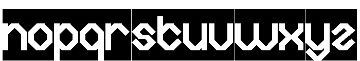 Advanced Civilization-Inverse Font LOWERCASE