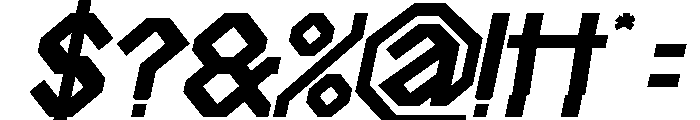 Advanced Civilization Italic Font OTHER CHARS