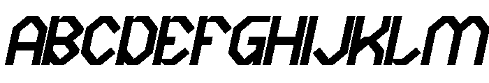 Advanced Civilization Italic Font UPPERCASE