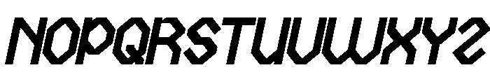 Advanced Civilization Italic Font UPPERCASE