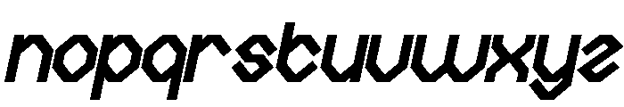 Advanced Civilization Italic Font LOWERCASE