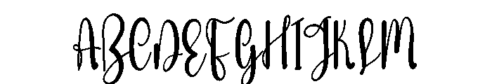Advanture Camping Font UPPERCASE