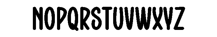 Adventure Camping Font LOWERCASE
