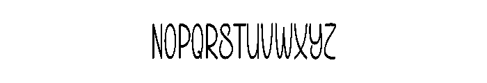 Adventure Outside Font LOWERCASE