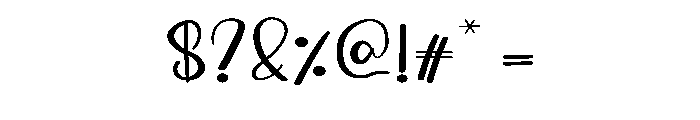 Adventure Panorama Font OTHER CHARS