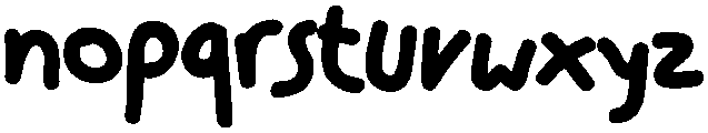 ADELINE Regular otf (400) Font LOWERCASE