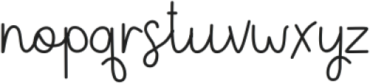 ADF Silly Lilly ttf (400) Font LOWERCASE