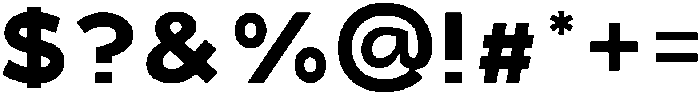 ADGET SANS Bold otf (700) Font OTHER CHARS