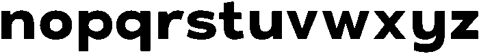 ADGET SANS Extra Bold otf (700) Font LOWERCASE