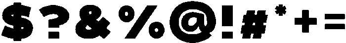 ADGET SANS Heavy otf (800) Font OTHER CHARS
