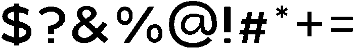 ADGET SANS Medium otf (500) Font OTHER CHARS