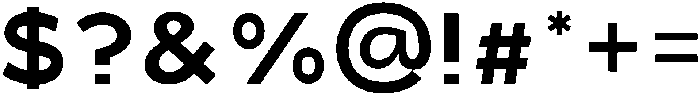ADGET SANS SemiBold otf (600) Font OTHER CHARS