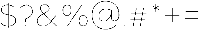 ADGET SANS VARIABLE Regular ttf (400) Font OTHER CHARS