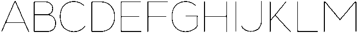 ADGET SANS VARIABLE Regular ttf (400) Font UPPERCASE