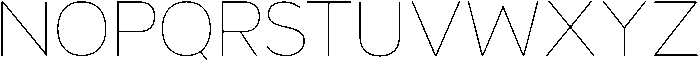 ADGET SANS VARIABLE Regular ttf (400) Font UPPERCASE