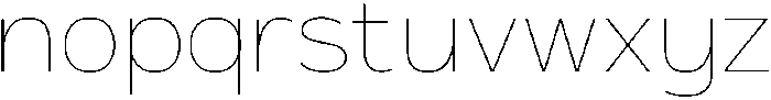 ADGET SANS VARIABLE Regular ttf (400) Font LOWERCASE