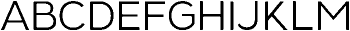 ADGET SANS light otf (300) Font UPPERCASE
