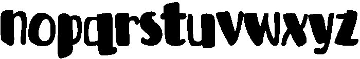 ADVANTAGE Regular otf (400) Font LOWERCASE