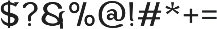 Adahi-Regular otf (400) Font OTHER CHARS