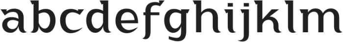 Adahi-Regular otf (400) Font LOWERCASE