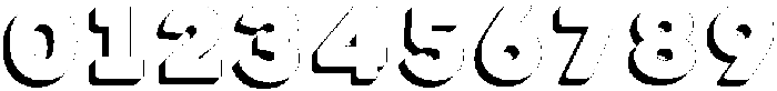 Adair 3D otf (400) Font OTHER CHARS