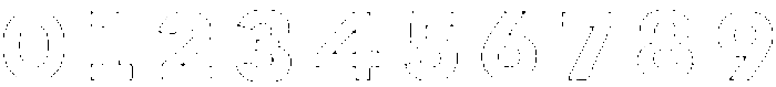 Adair Lined otf (400) Font OTHER CHARS