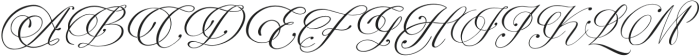 Adeglian Italic otf (400) Font UPPERCASE