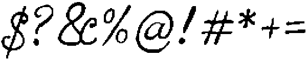 Adelaide Book otf (400) Font OTHER CHARS