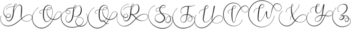 Adelaide Monogram otf (400) Font UPPERCASE