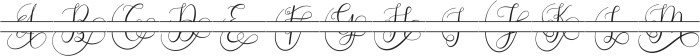 Adelaide Monogram otf (400) Font LOWERCASE