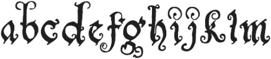Adelheid otf (400) Font LOWERCASE