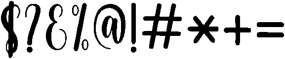 Adelia Regular otf (400) Font OTHER CHARS