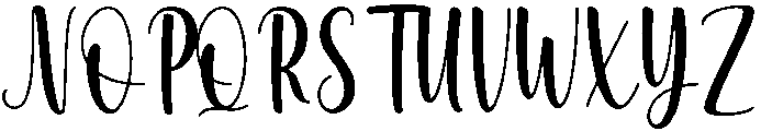 Adelia Regular otf (400) Font UPPERCASE