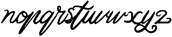 Adelia otf (400) Font LOWERCASE
