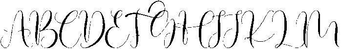 Adelia otf (400) Font UPPERCASE