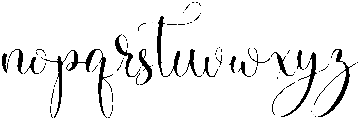 Adelia otf (400) Font LOWERCASE