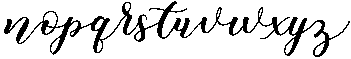 Adelia otf (400) Font LOWERCASE