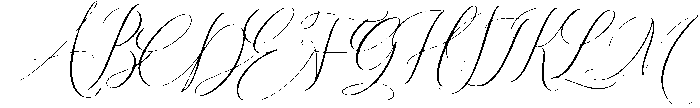 Adeline Regular otf (400) Font UPPERCASE