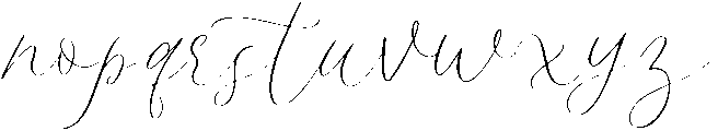 Adeline Regular otf (400) Font LOWERCASE