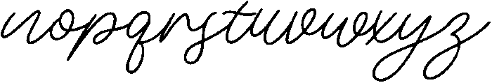 Adeline otf (400) Font LOWERCASE