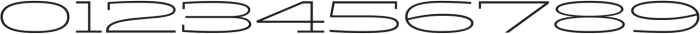 Aderos Extra Light Stretch otf (200) Font OTHER CHARS