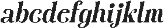 AdevasPixel-Regular otf (400) Font LOWERCASE